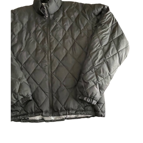 Steve & Barry's Mens Double Down Jacket XXL Diamond Print Goose Down - Picture 3 of 12